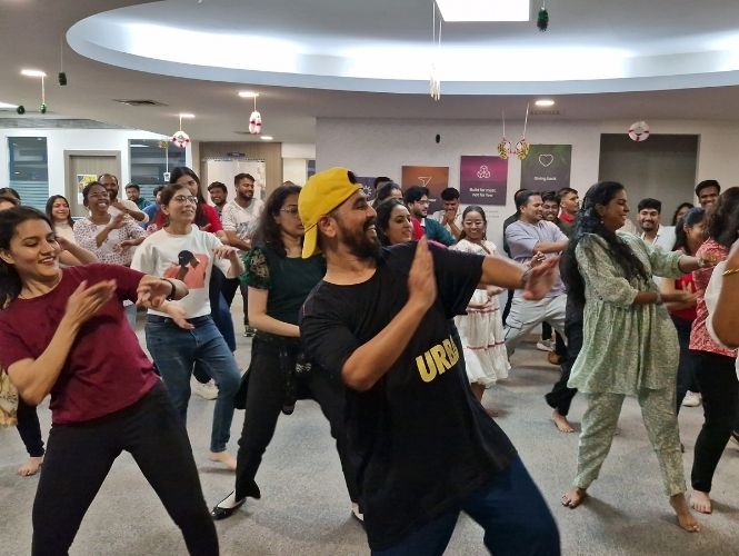Christmas Celebration with FlashMob Performance